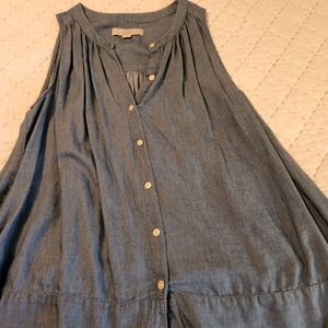 Loft sleeveless shirt